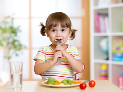 alimentation végétarienne crèche