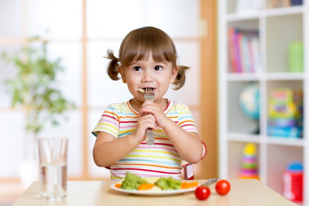alimentation végétarienne crèche